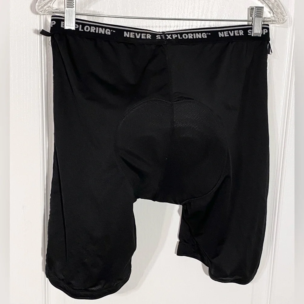 The North Face Padded Base Layer Cycling Shorts Black Men's Large